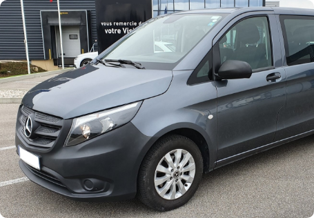 Alternative Low Location Minibus Bordeaux Merc Vito